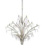 Raux 21 Light 50" Wide Crystal Chandelier