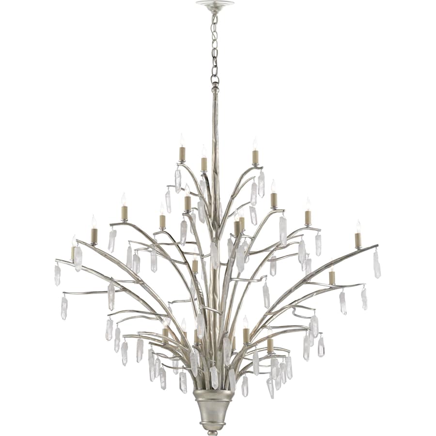 Raux 21 Light 50" Wide Crystal Chandelier