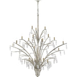 Raux 21 Light 50" Wide Crystal Chandelier