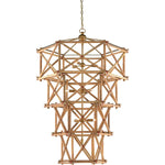 Kingali 10 Light 34" Wide Wrought Iron Chandelier