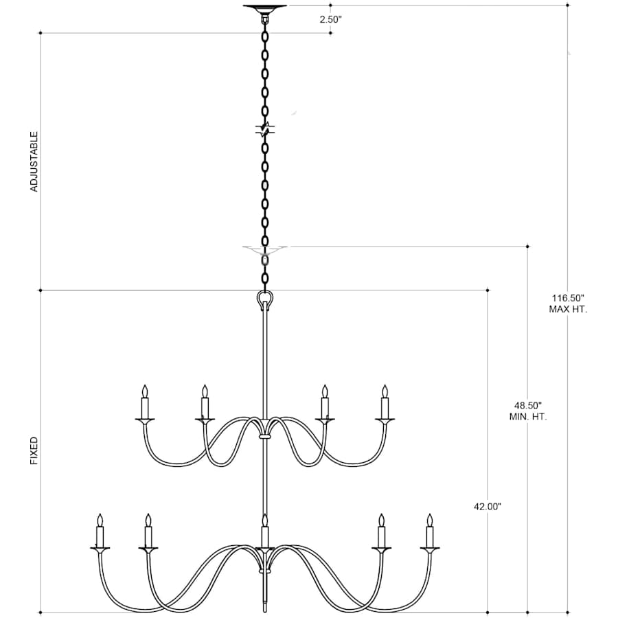 Tirrell Medium Chandelier