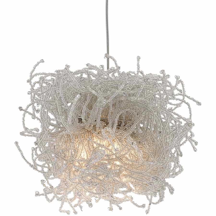 Birds Nest 15 Light 21" Wide Abstract Multi Light Pendant
