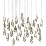 Glace 30 Light 54" Wide Linear Pendant