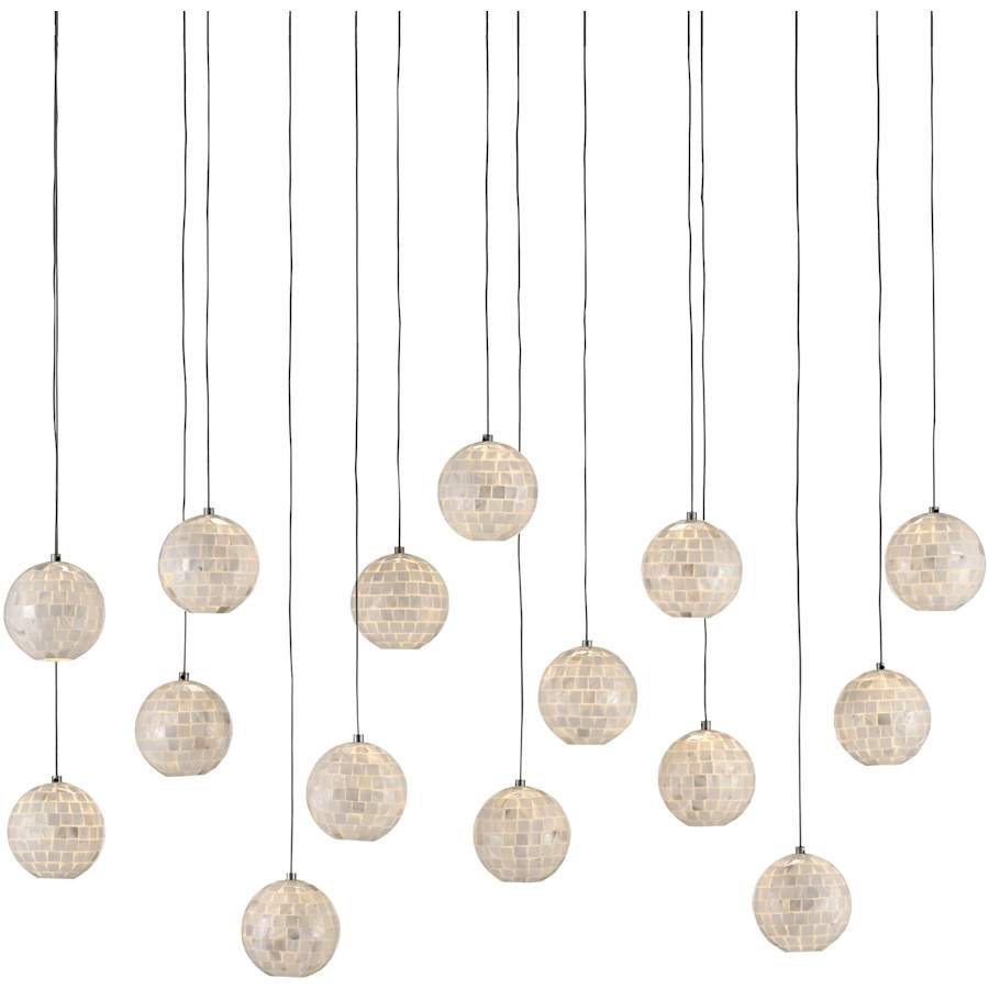 Finhorn 15 Light 48" Wide Linear Pendant