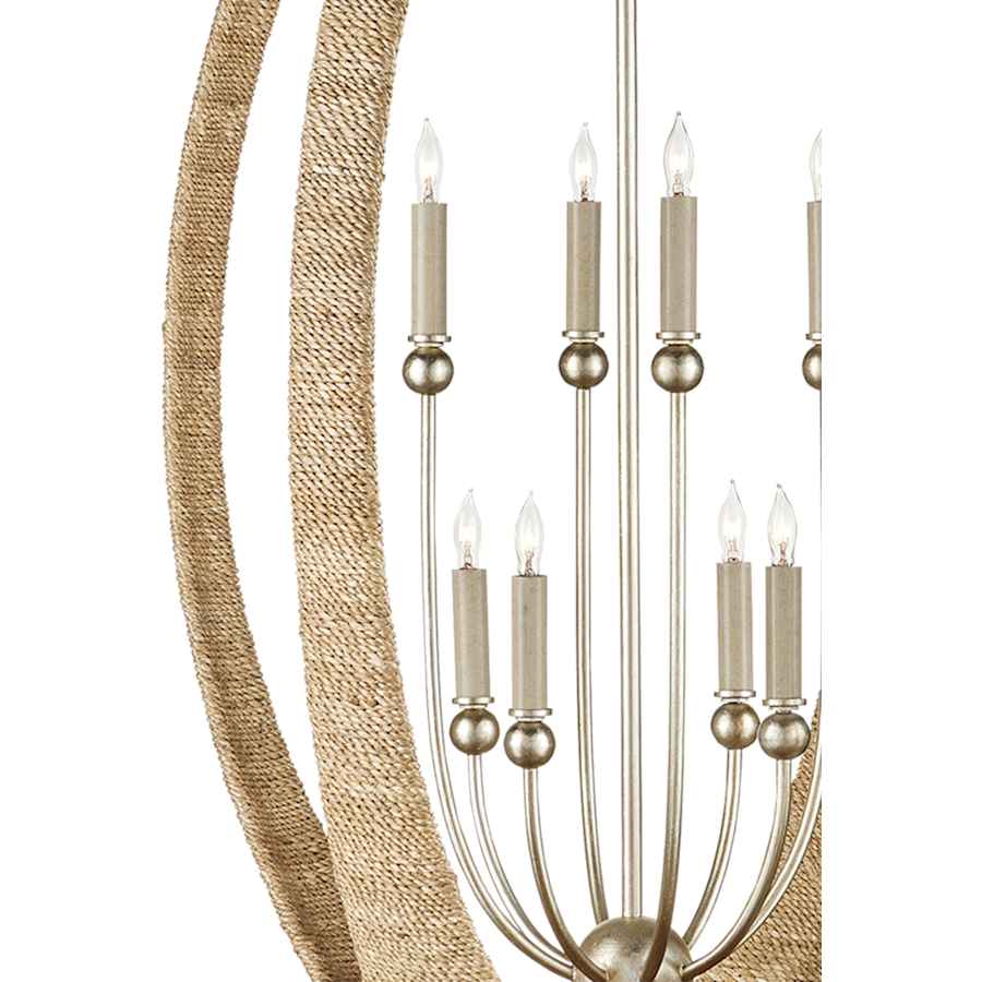 Menorca 8 Light 25" Wide Candle Style Chandelier