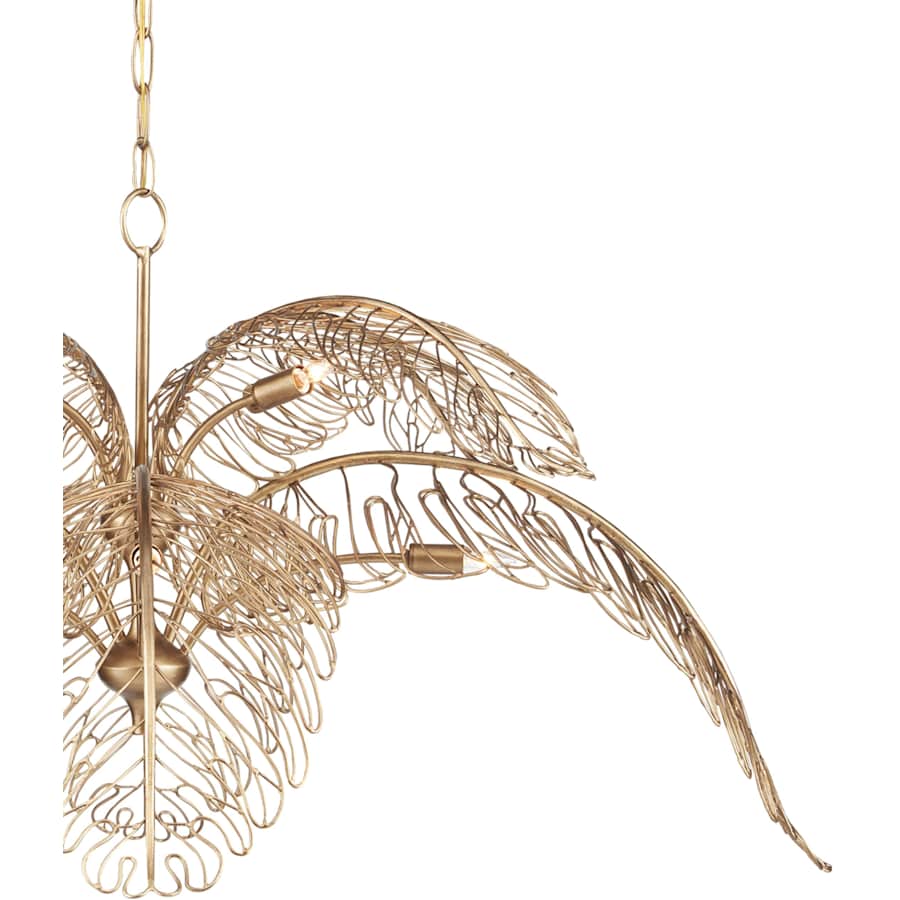 Taormina 8 Light 50" Wide Abstract Chandelier