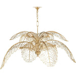 Taormina 8 Light 50" Wide Abstract Chandelier