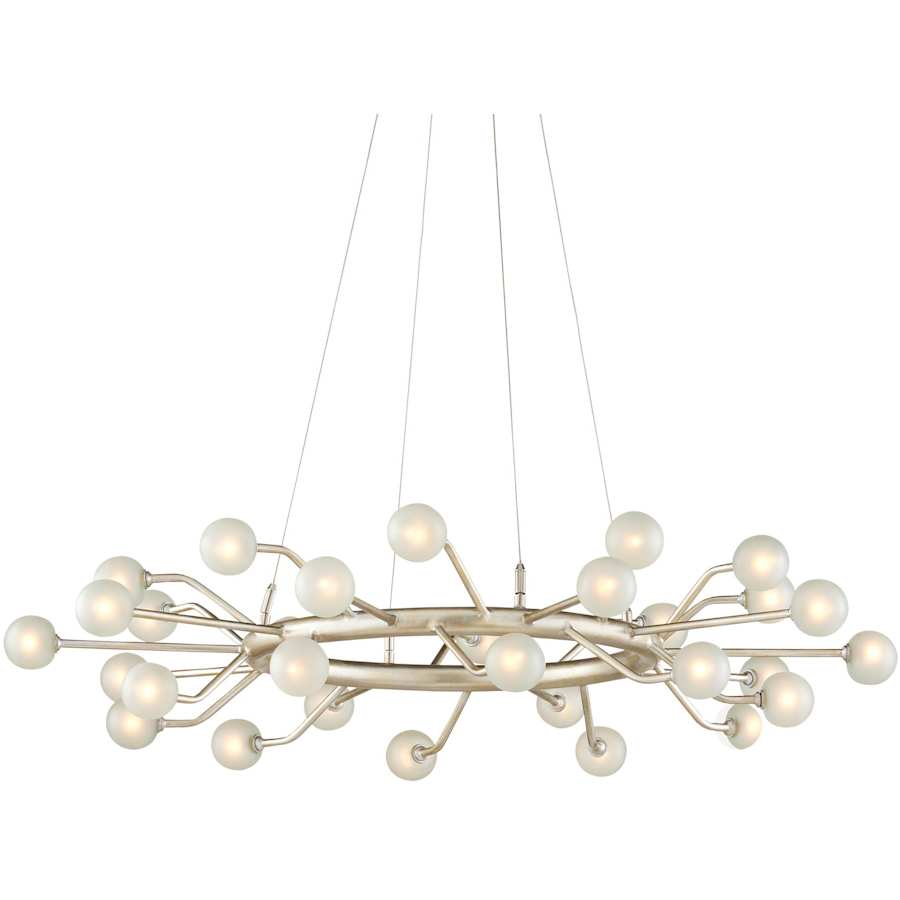 30 Light 40" Wide Ring Chandelier