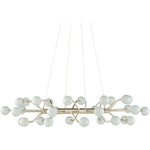 30 Light 40" Wide Ring Chandelier
