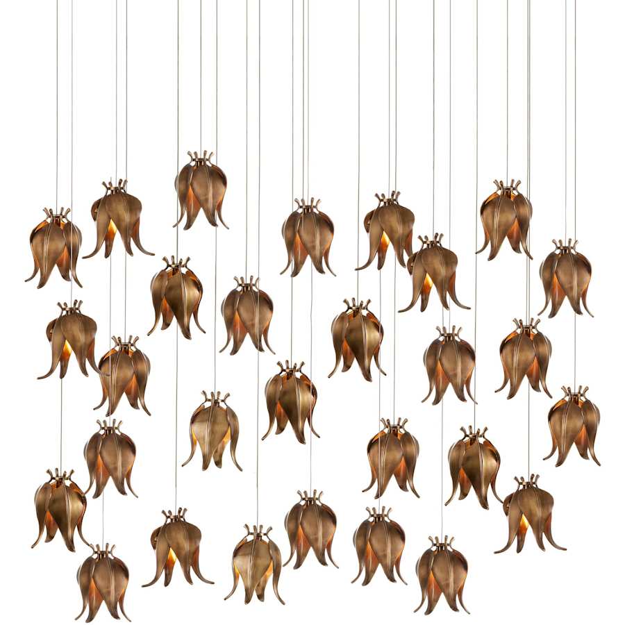 Iota 30 Light 54" Wide Linear Pendant