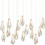 Glace 15 Light 48" Wide Linear Pendant