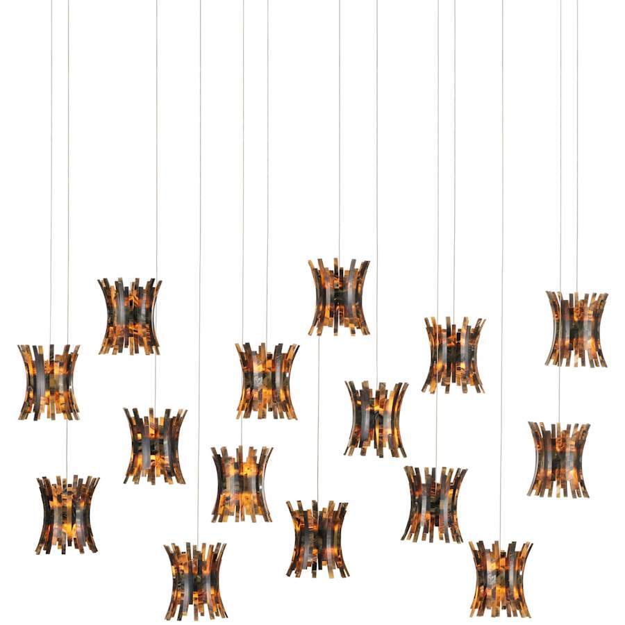 Alsop 15 Light 48" Wide Linear Pendant