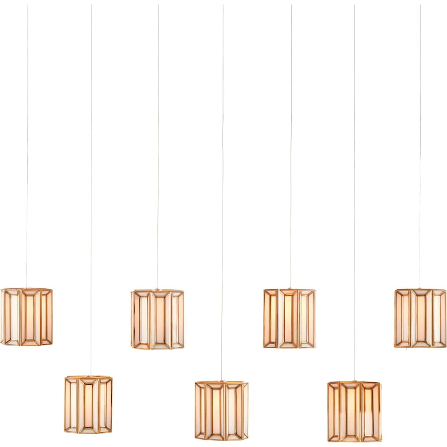 Daze 7 Light 60" Wide Linear Pendant