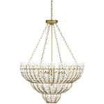 Magnum Opus 7 Light 35" Wide Waterfall Chandelier