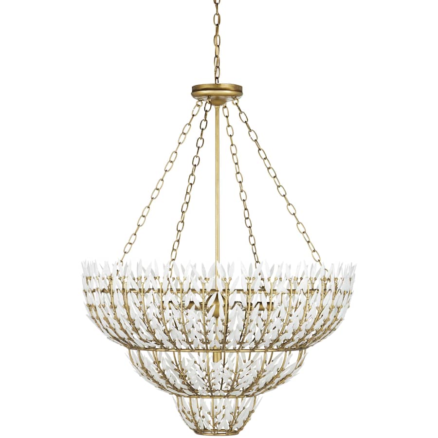 Magnum Opus 7 Light 35" Wide Waterfall Chandelier