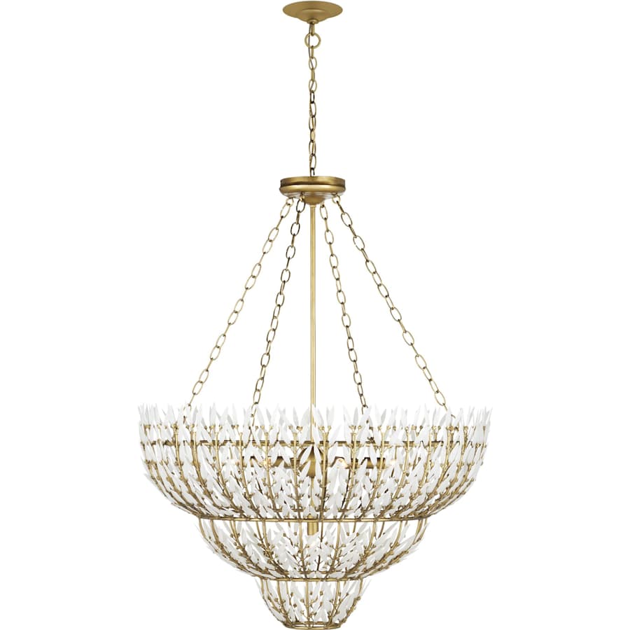 Magnum Opus 7 Light 35" Wide Waterfall Chandelier