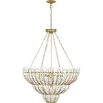 Magnum Opus 7 Light 35" Wide Waterfall Chandelier