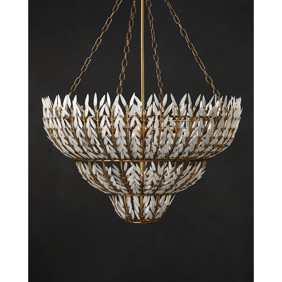 Magnum Opus 7 Light 35" Wide Waterfall Chandelier