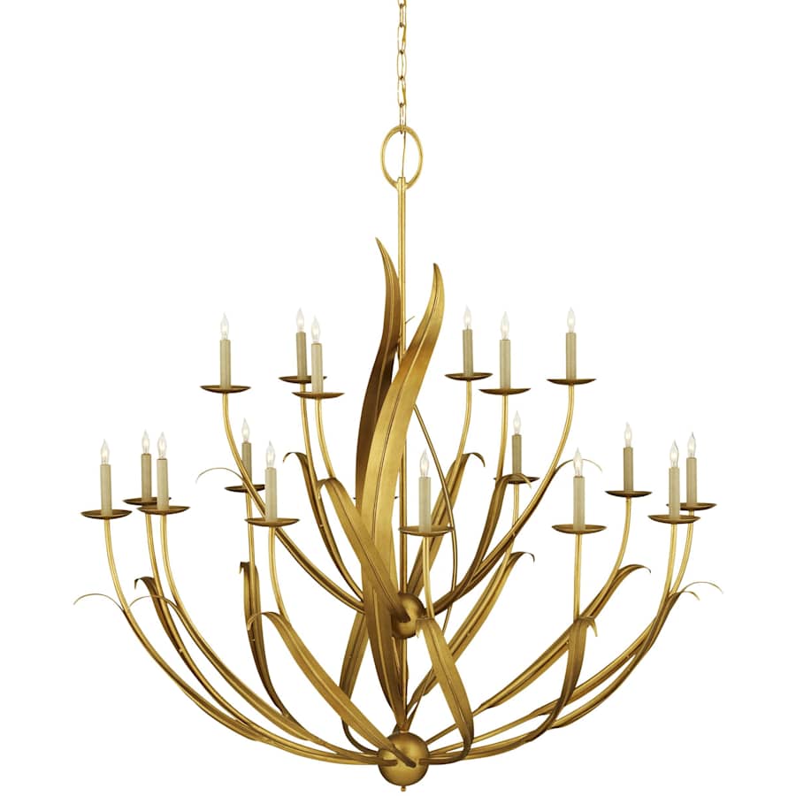 Menefee 18 Light 50" Wide Taper Candle Style Chandelier