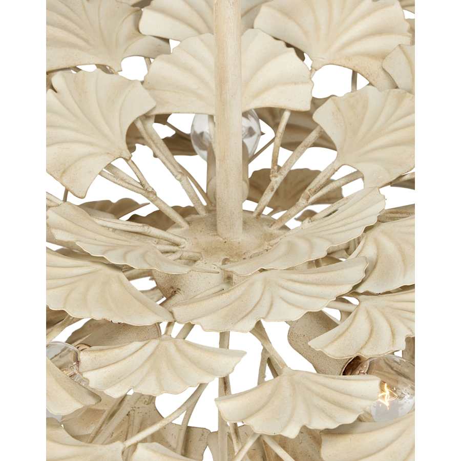 Maidenhair 5 Light 40" Wide Semi-flush Ceiling Fixture