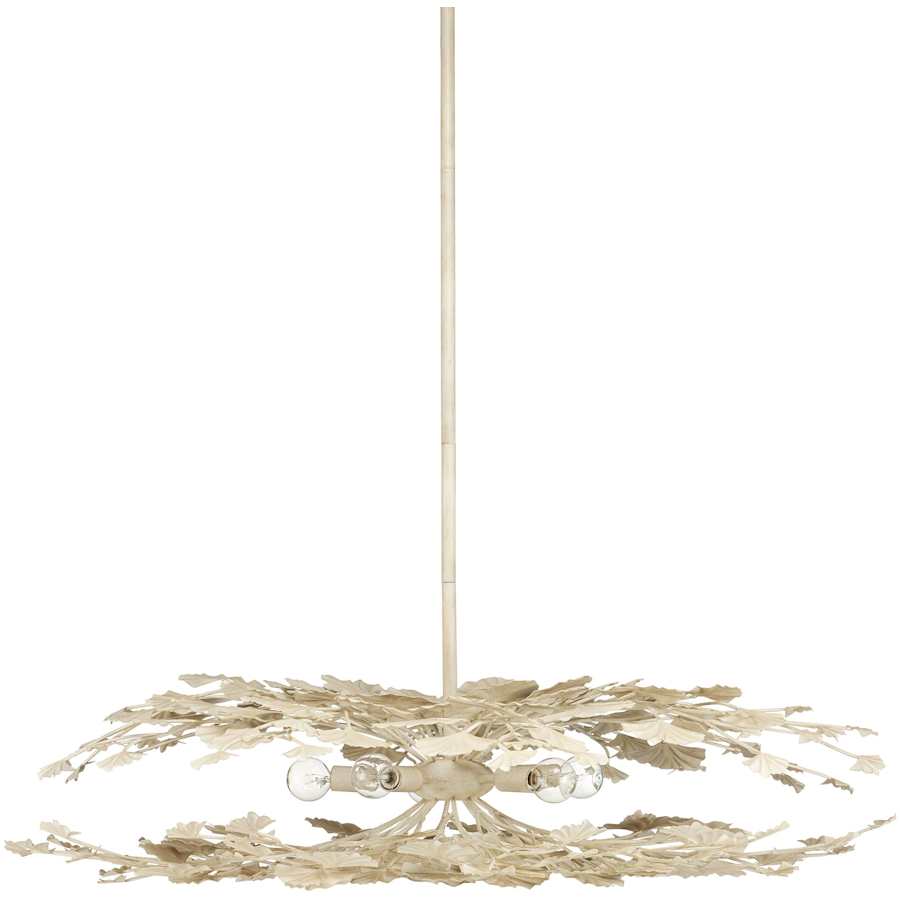 Maidenhair 5 Light 40" Wide Semi-flush Ceiling Fixture