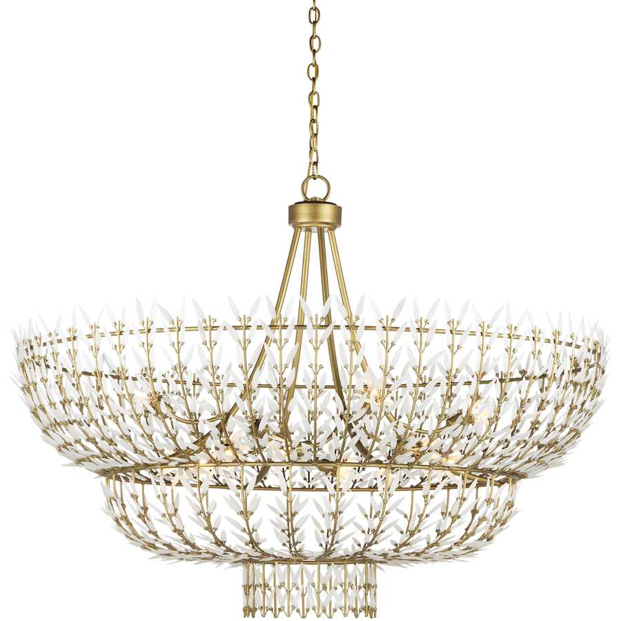 Magnum Opus 12 Light 56" Wide Waterfall Chandelier