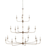 Nottaway 18 Light 60" Wide Wrought Iron Candle Style Chandelier