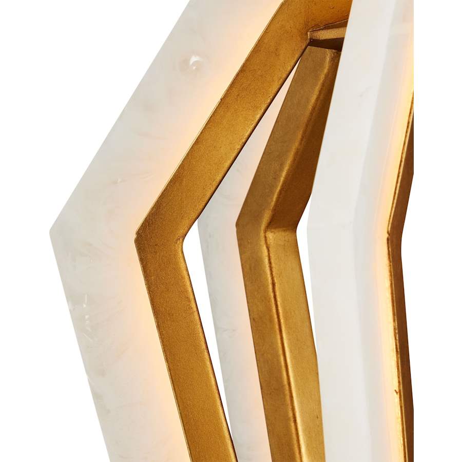 Riviere 6 Light 13" Wide LED Wrought Iron Pendant