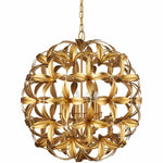 Helenium 6 Light 24" Wide Wrought Iron Pendant