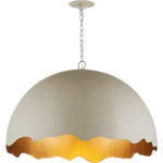 Tamago 35" Wide Wrought Iron Pendant