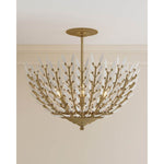 Magnum Opus 4 Light 23" Wide Semi-Flush Bowl Ceiling Fixture