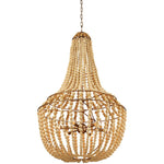 Penelope 6 Light 27" Wide Beaded Empire Chandelier