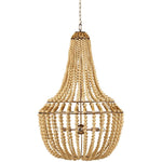 Penelope 6 Light 27" Wide Beaded Empire Chandelier