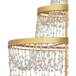 Mademoiselle 28" Wide Beaded Empire Chandelier
