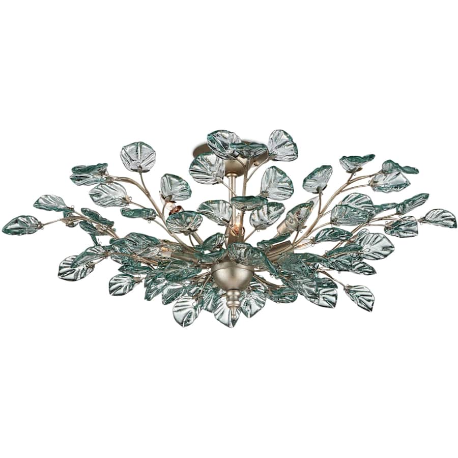 Baobab 8 Light 34" Wide Semi-flush Ceiling Fixture
