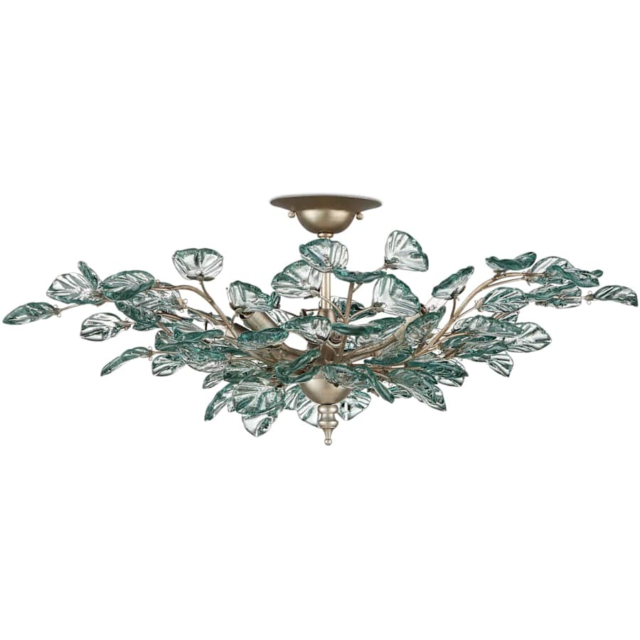 Baobab 8 Light 34" Wide Semi-flush Ceiling Fixture