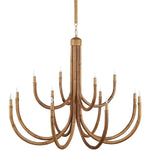 Samsara 12 Light 48" Wide Taper Candle Style Chandelier