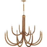 Samsara 12 Light 48" Wide Taper Candle Style Chandelier