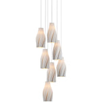 Posh 7 Light 13" Wide Multi Light Pendant