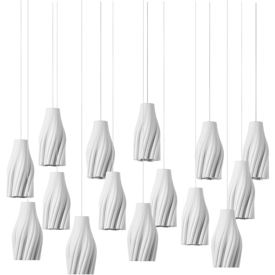 Posh 15 Light 48" Wide Linear Pendant