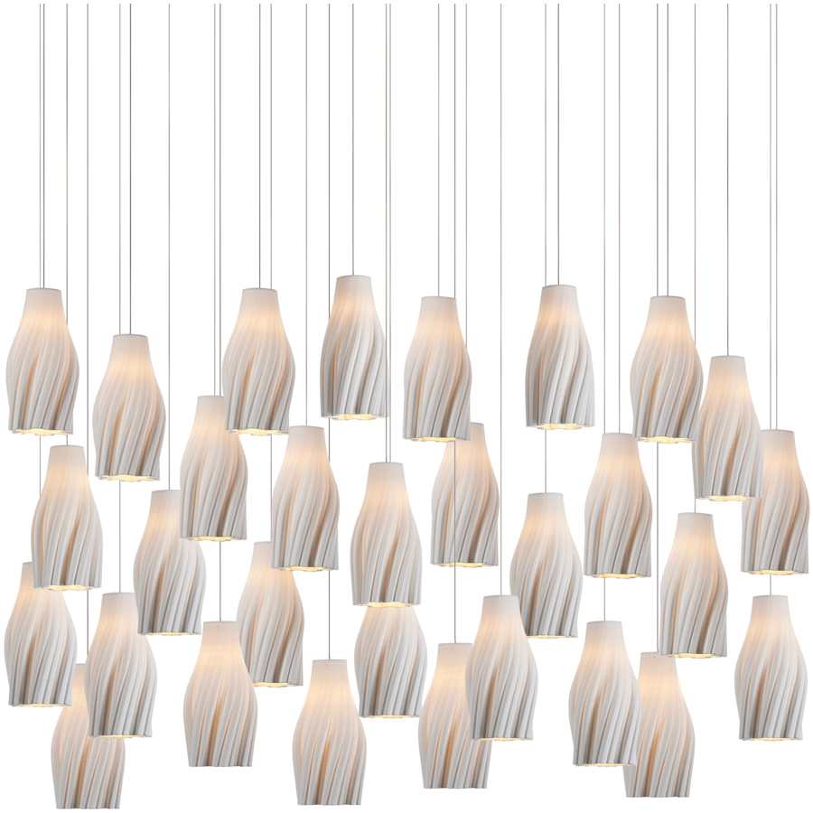Posh 30 Light 54" Wide Linear Pendant
