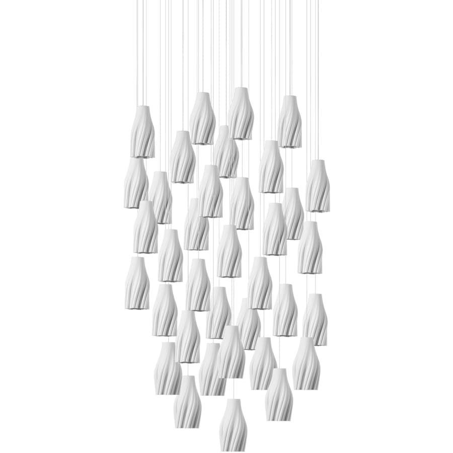 Posh 36 Light 33" Wide Multi Light Pendant