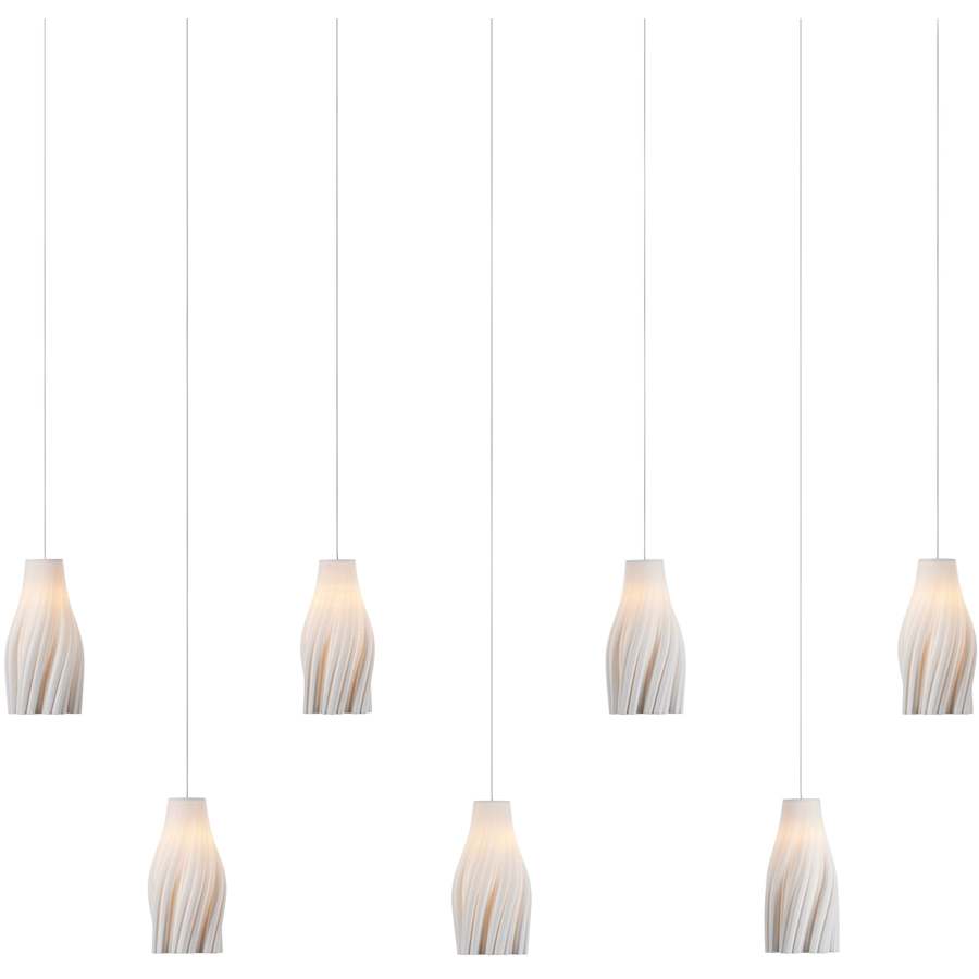 Posh 7 Light 57" Wide Linear Pendant