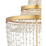 Mademoiselle 22" Wide Beaded Empire Chandelier