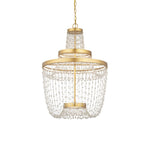 Mademoiselle 22" Wide Beaded Empire Chandelier