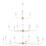 Nottaway 18 Light 60" Wide Wrought Iron Candle Style Chandelier