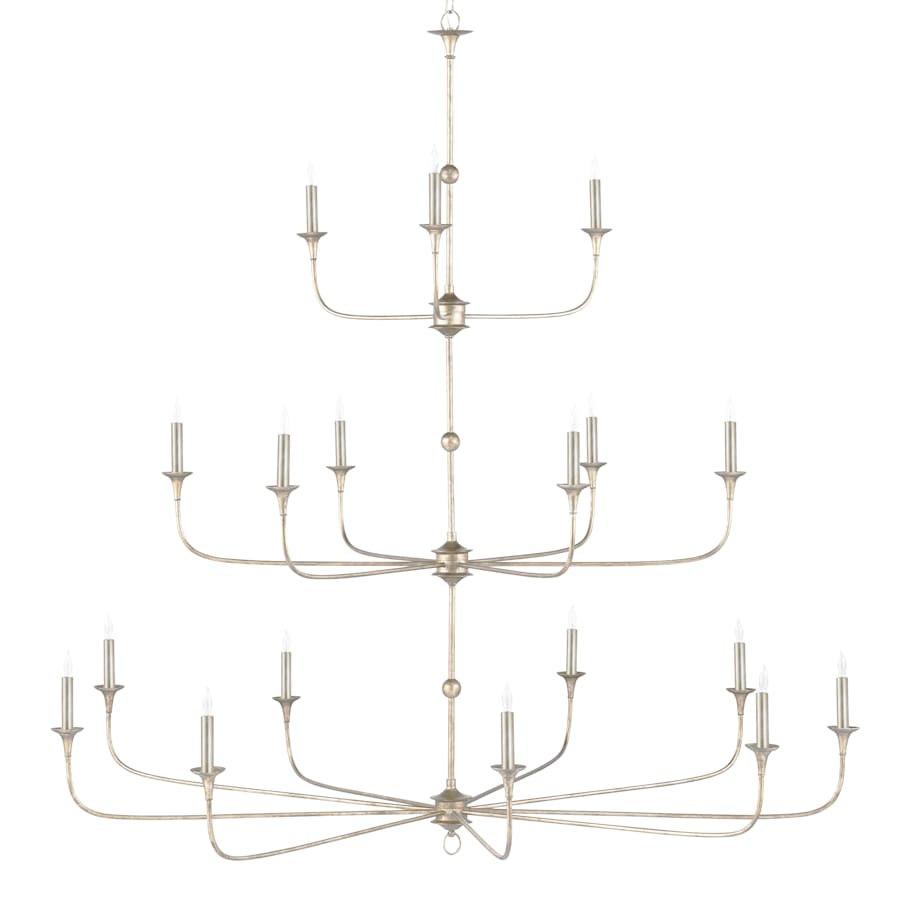 Nottaway 18 Light 60" Wide Wrought Iron Candle Style Chandelier
