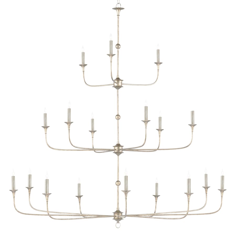 Nottaway 18 Light 60" Wide Wrought Iron Candle Style Chandelier