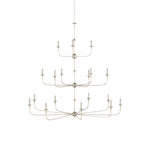 Nottaway 18 Light 60" Wide Wrought Iron Candle Style Chandelier