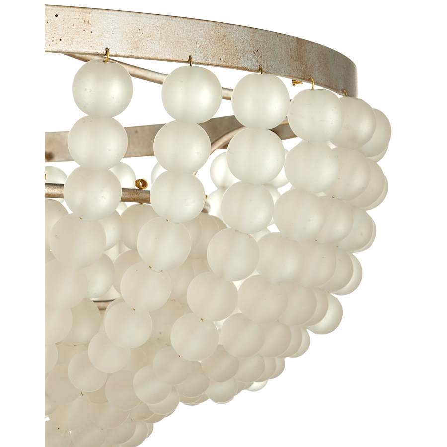 Chanteuse 4 Light 31" Wide Semi-Flush Bowl Ceiling Fixture
